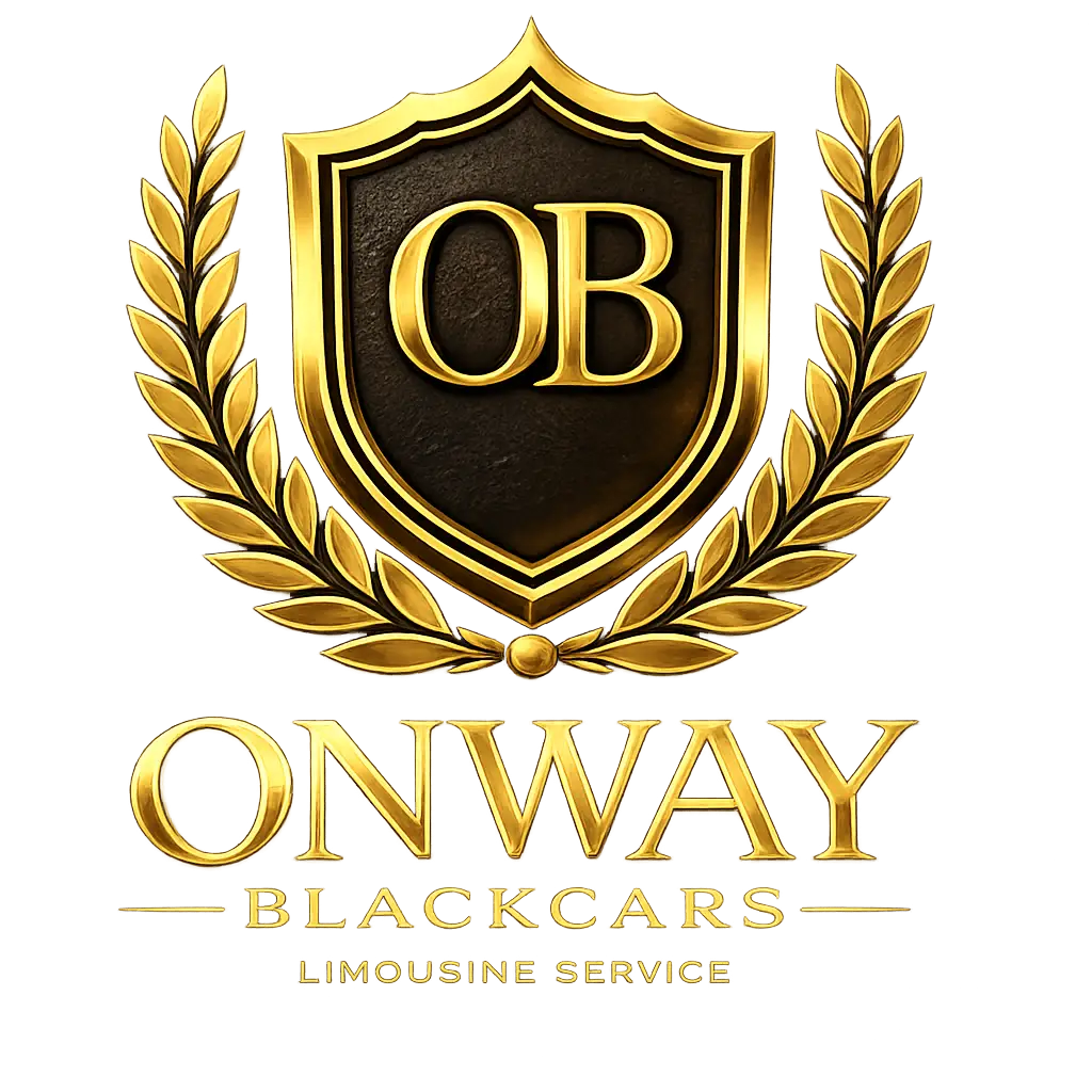 ONWAY Black Cars Logo